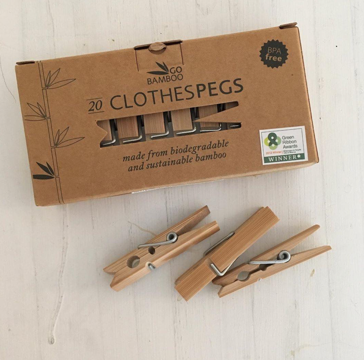 Bamboo Pegs by Go Bamboo